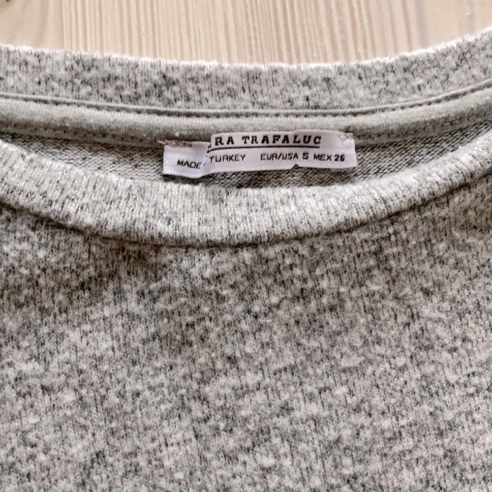 Zara Soft Touch Bell Sleeve Sweater S - Picture 7 of 7